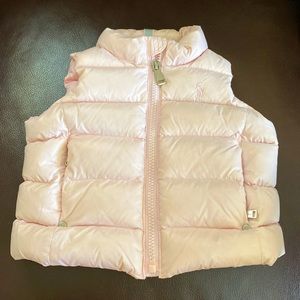 Baby down vest 9M used in great condition from Ralph Lauren